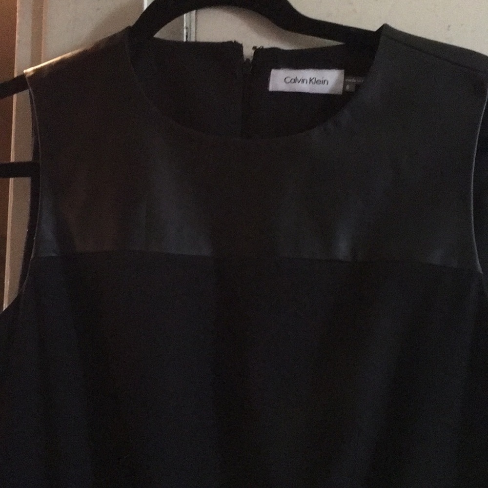 Calvin Klein black sheath size 8
